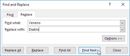Hướng dẫn về chức năng tìm và thay thế (Find&Replace) trong Excel